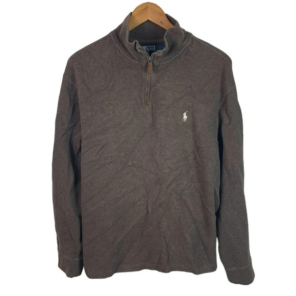 Polo Ralph Lauren Other - B15 Men’s Polo Ralph Lauren Designer Quarter Zip Pullover Sweater XXL